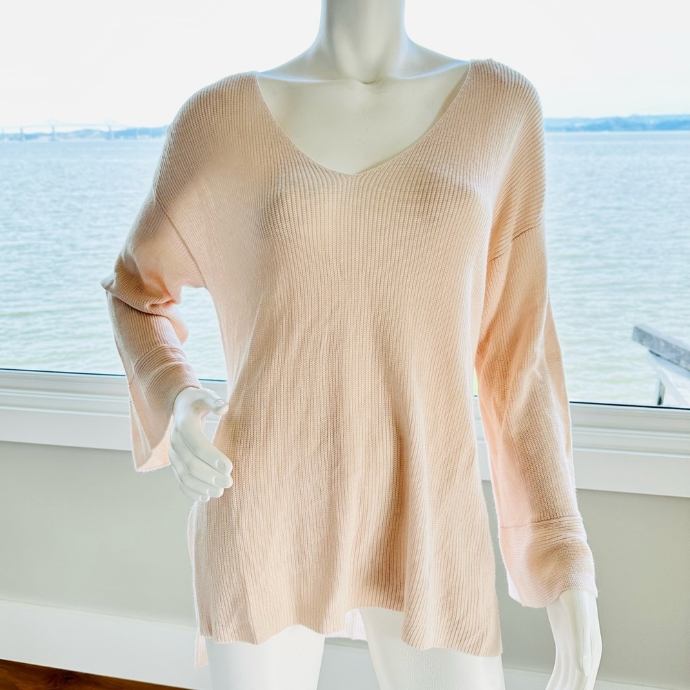 ATM Anthony Thomas Melillo Wide V Sweater